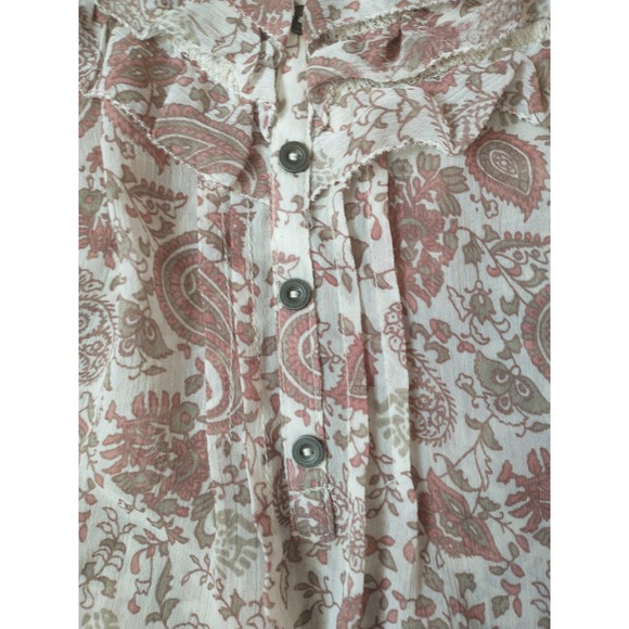 Dynamite Floral Spaghetti Strap Top Size Small - Picture 3 of 10